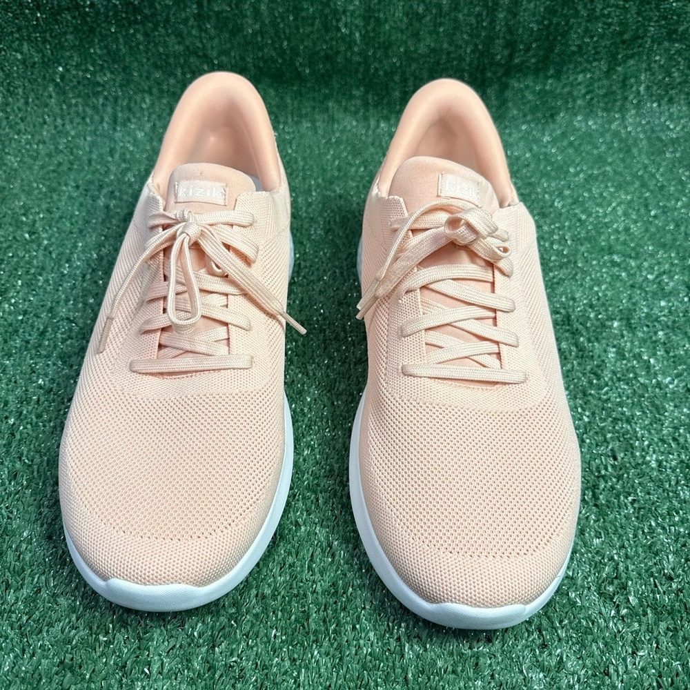 NWB Kizik‎ Athens Slip-On Knit Upper Coral Athletic Sneakers Mens Size 14 Wide